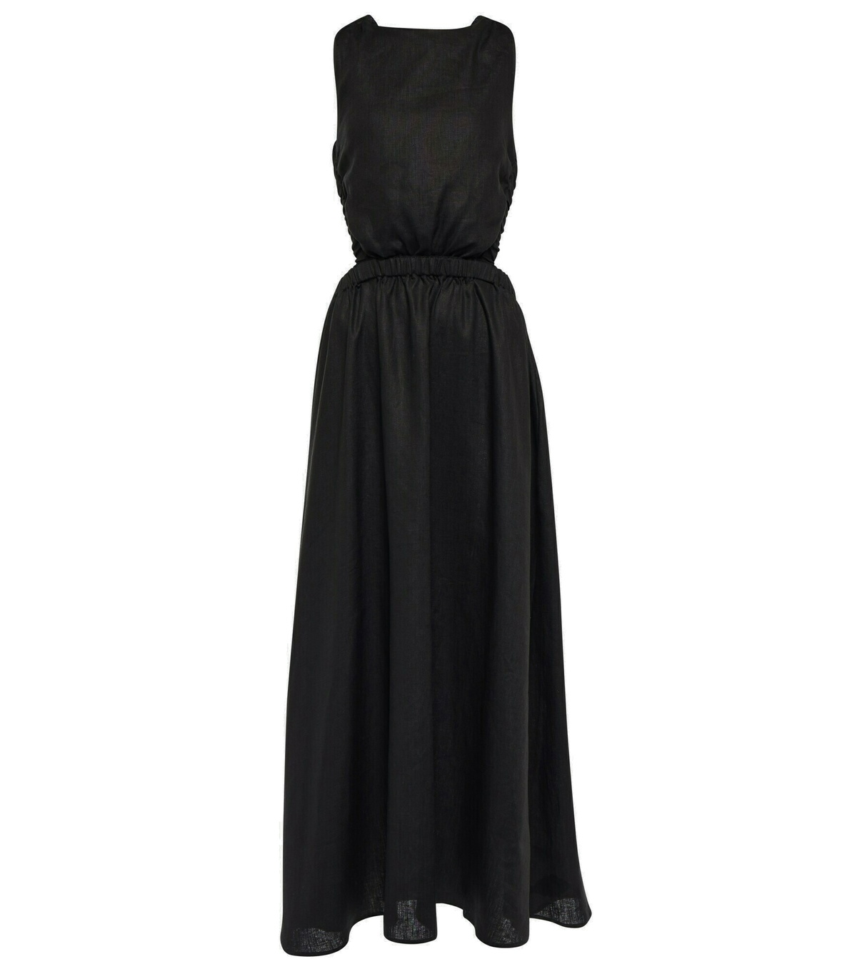 sir alena strapless maxi dress the label | Dresses | Last Chance Sir The Label and features an invisible zipper at the right side SIR - Alena open-back linen