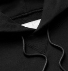 Sacai - Hank Willis Thomas Printed Loopback Cotton-Jersey Hoodie - Black