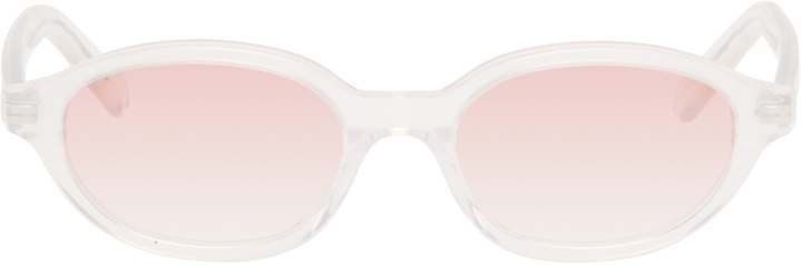 Photo: MM6 Maison Margiela White 2 Sunglasses