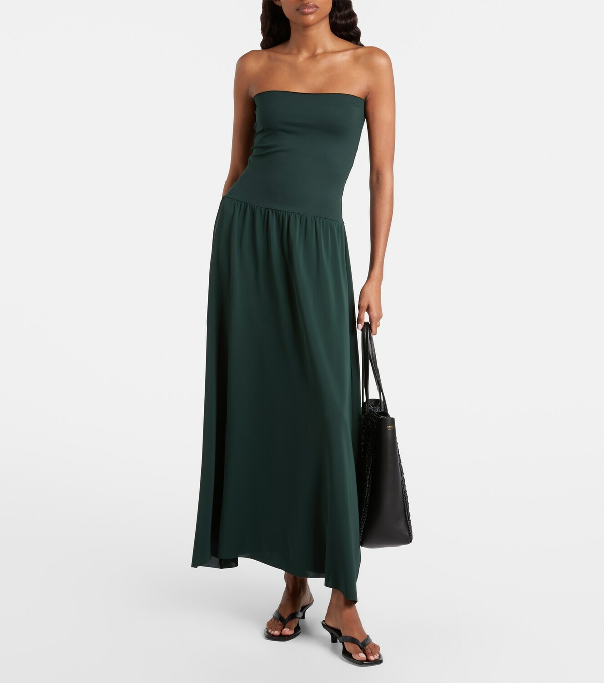 Eres Oda jersey crêpe maxi dress