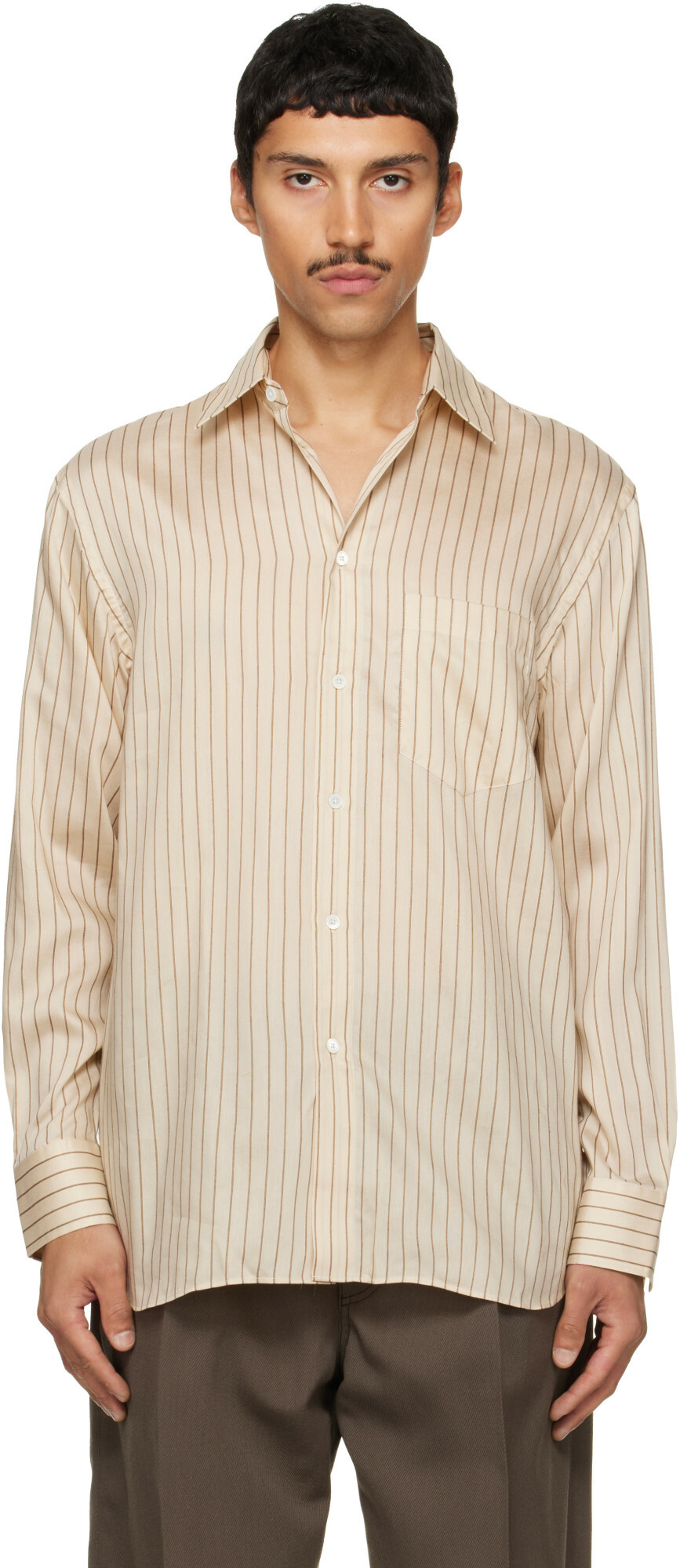Paul Smith Tan Regular-Fit Shirt