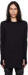 Boris Bidjan Saberi Black LS1.2 RF Long Sleeve T-Shirt