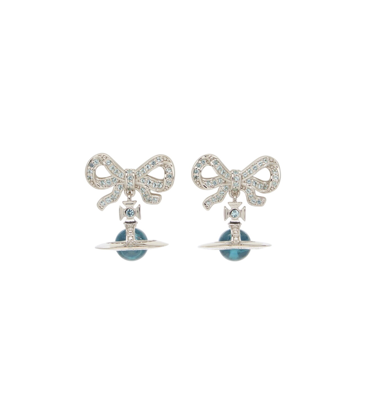 Vivienne Westwood Gold & Pink Darlene Earrings Vivienne Westwood