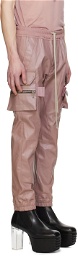 Rick Owens Pink Mastodon Denim Cargo Pants