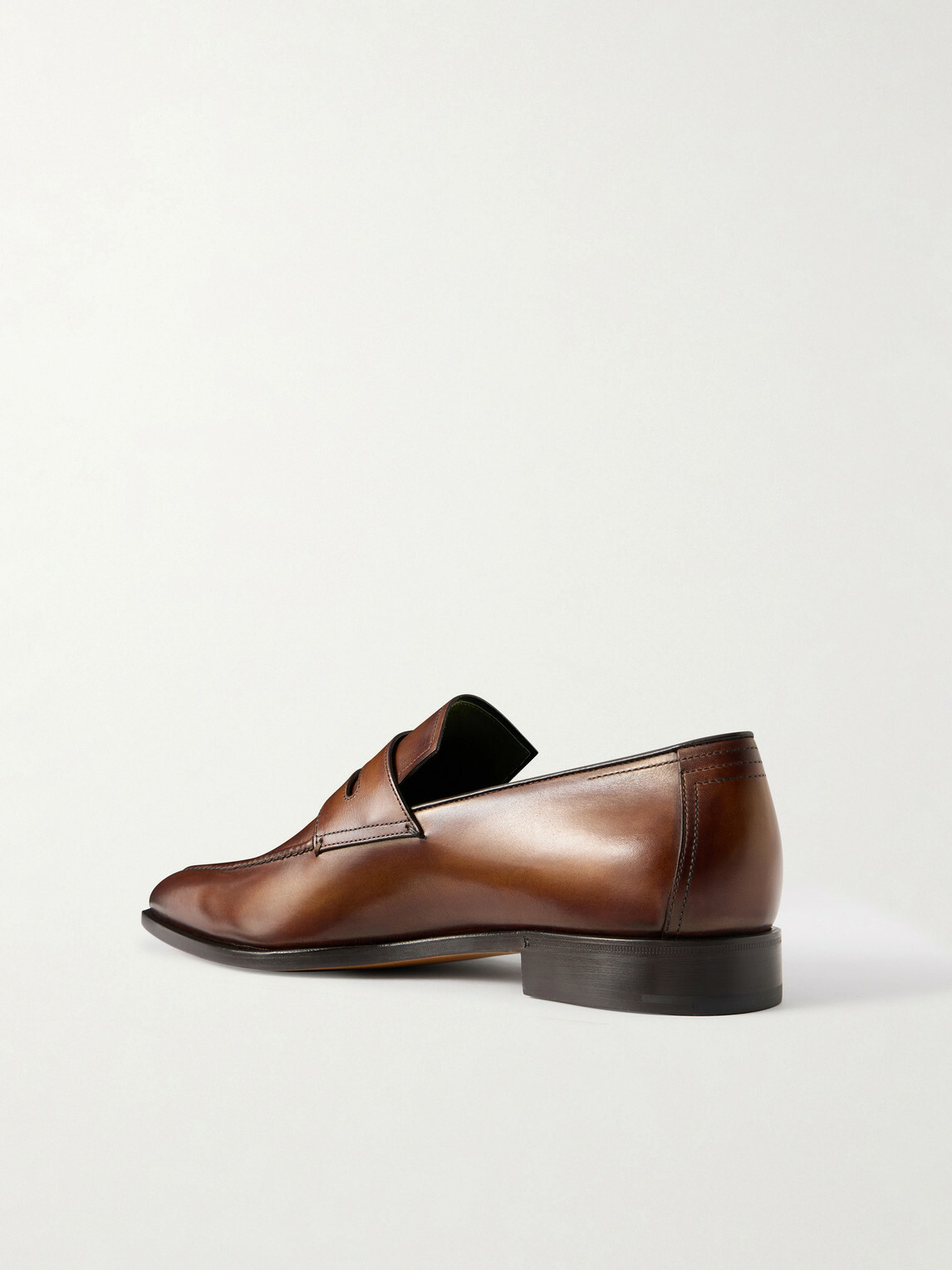 Berluti - Andy Demesure Venezia Leather Loafers - Brown