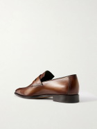 Berluti - Andy Demesure Venezia Leather Loafers - Brown