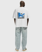 Maison Kitsune GALLERY FOX OVERSIZE TEE-SHIRT White Mens Shortsleefe