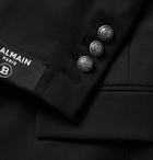 BALMAIN - Slim-Fit Wool Blazer - Black