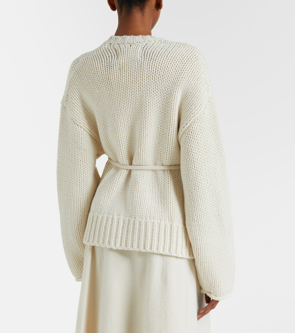 Extreme Cashmere N°384 Ginza cashmere wrap cardigan