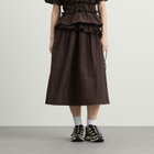 Damson Madder Women's Flavia Midi Skirt Presented By END. in Choc
