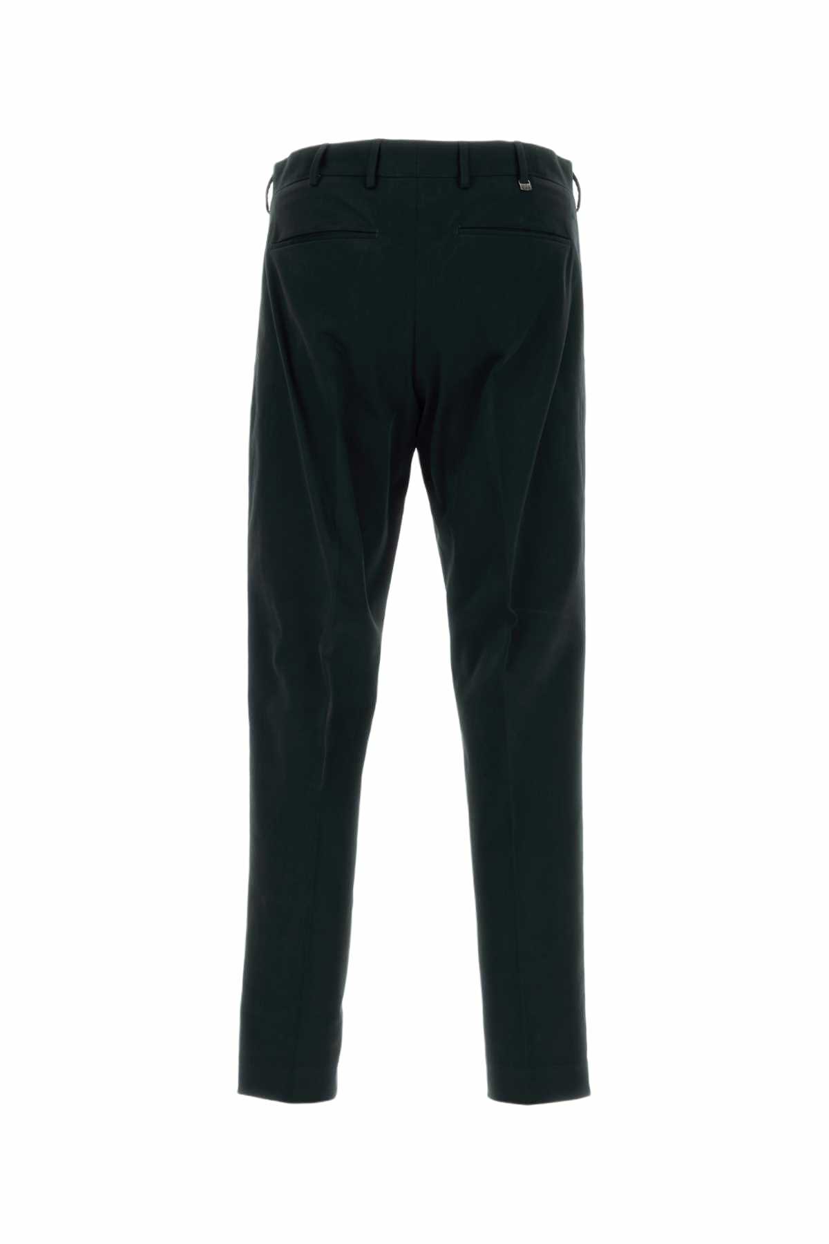 PT Torino Black Stretch Cotton Pant