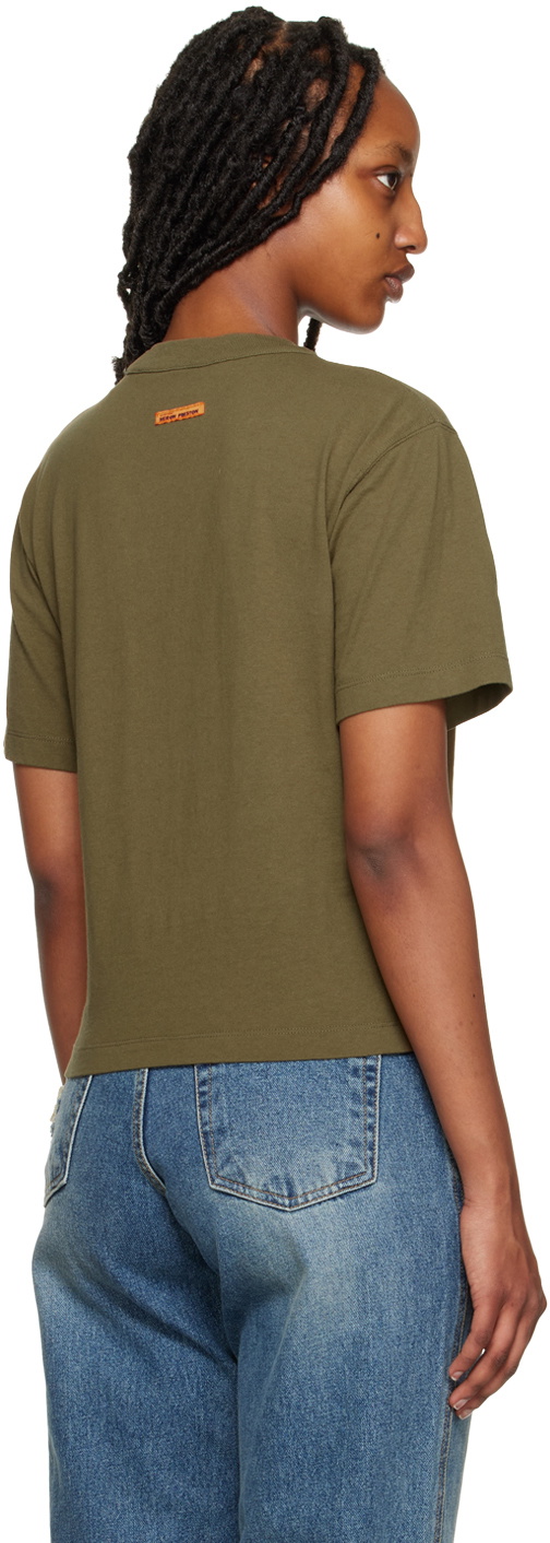 Heron Preston Green 'Heron Misprint' T-Shirt