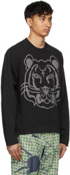 Kenzo Black K-Tiger Sweatshirt