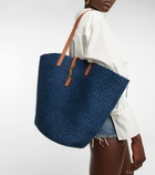 Saint Laurent - Panier Souple raffia tote bag