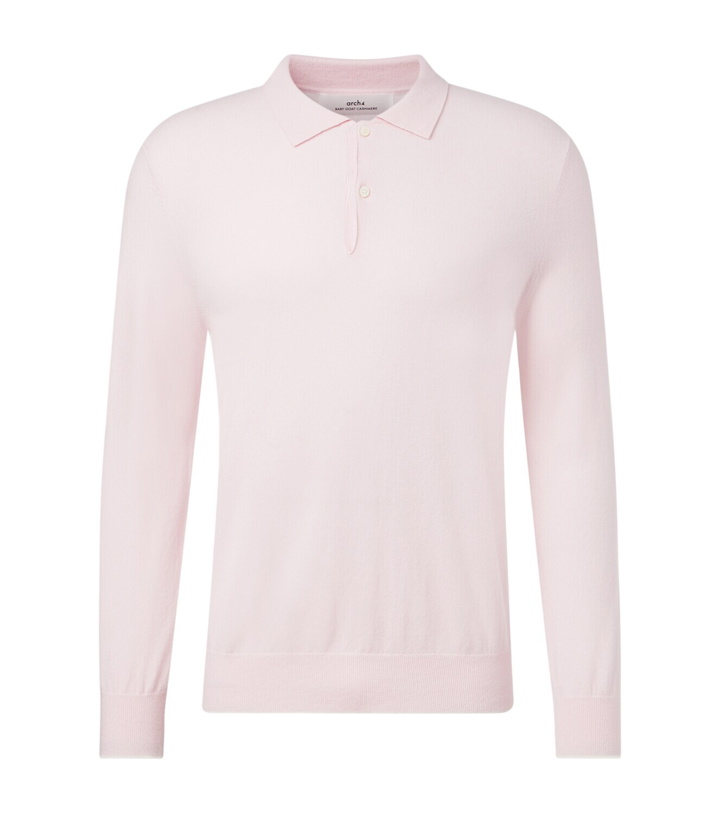 Photo: Arch4 Cashmere polo sweater