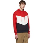 Moncler Multicolor Stripe Maglia Hoodie