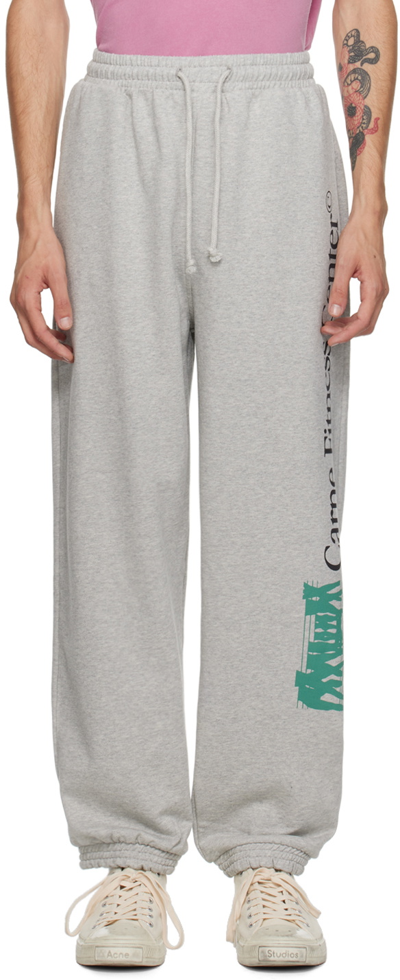 Carne Bollente Gray 'Carne Fitness Center' Sweatpants