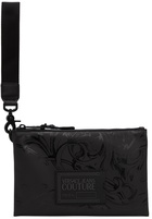 Versace Jeans Couture Black Coated Regalia Baroque Pouch