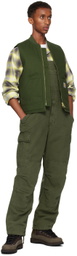 Carhartt Work In Progress Khaki Cargo Bib Overall