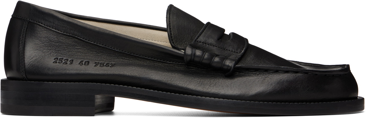 Common Projects Black Soft Loafers