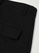 ACRONYM - Straight-Leg Webbing-Trimmed Schoeller® Dryskin™ Cargo Trousers - Black