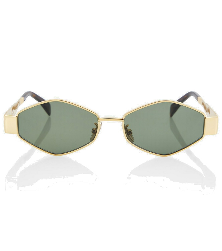 Photo: Celine Eyewear Triomphe oval sunglasses