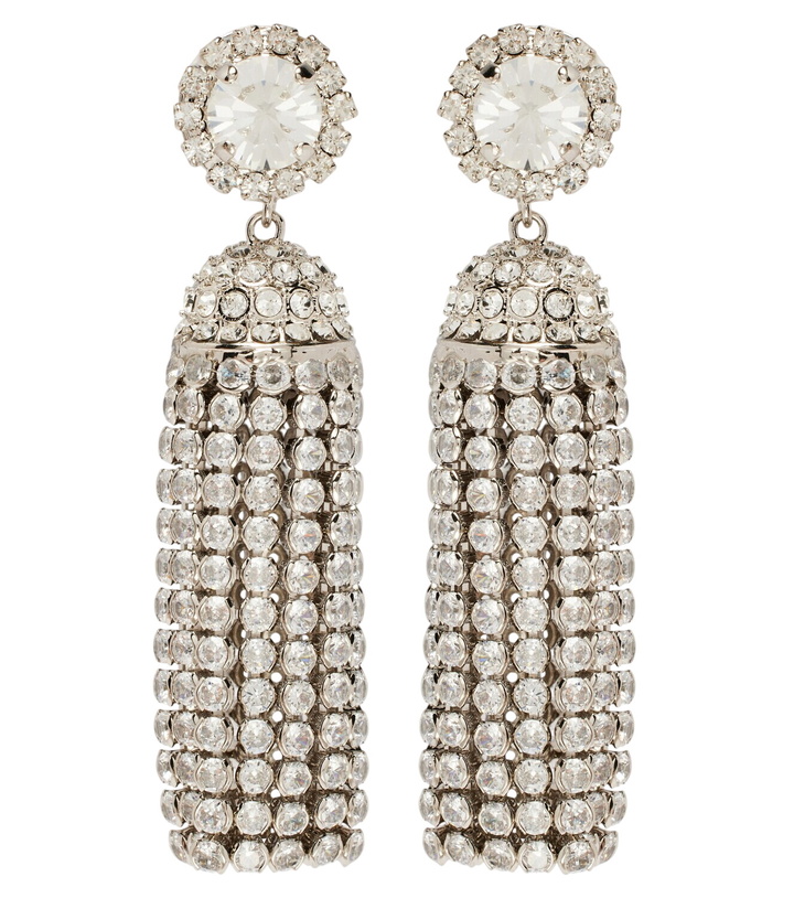 Photo: Rabanne Crystal-embellished drop earrings