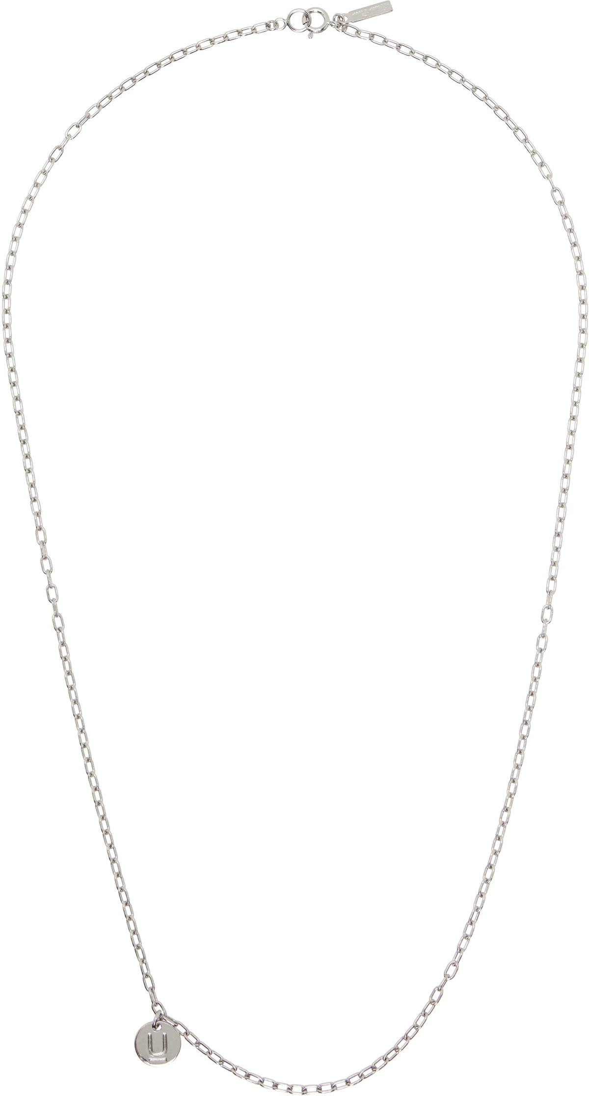 UNDERCOVER Silver Cable Chain Necklace Undercover