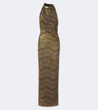 Missoni Sequined lamé gown