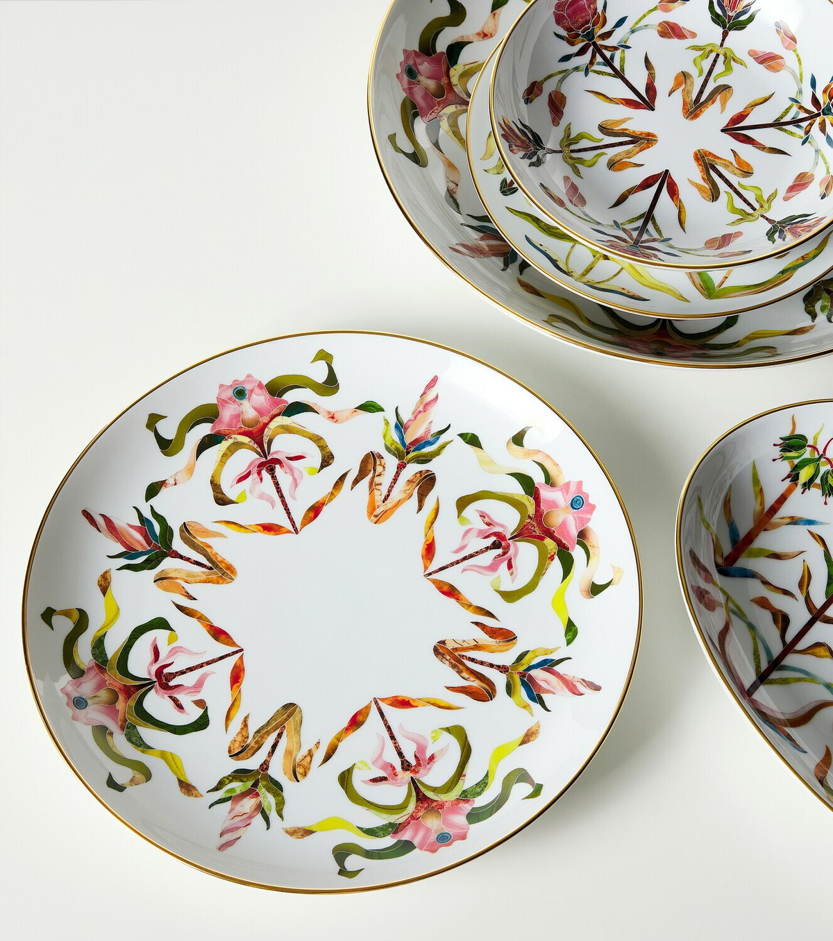 L'Objet Grand Tour porcelain dinner plate