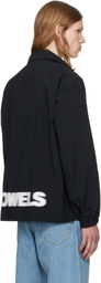 vowels Black Coach Jacket