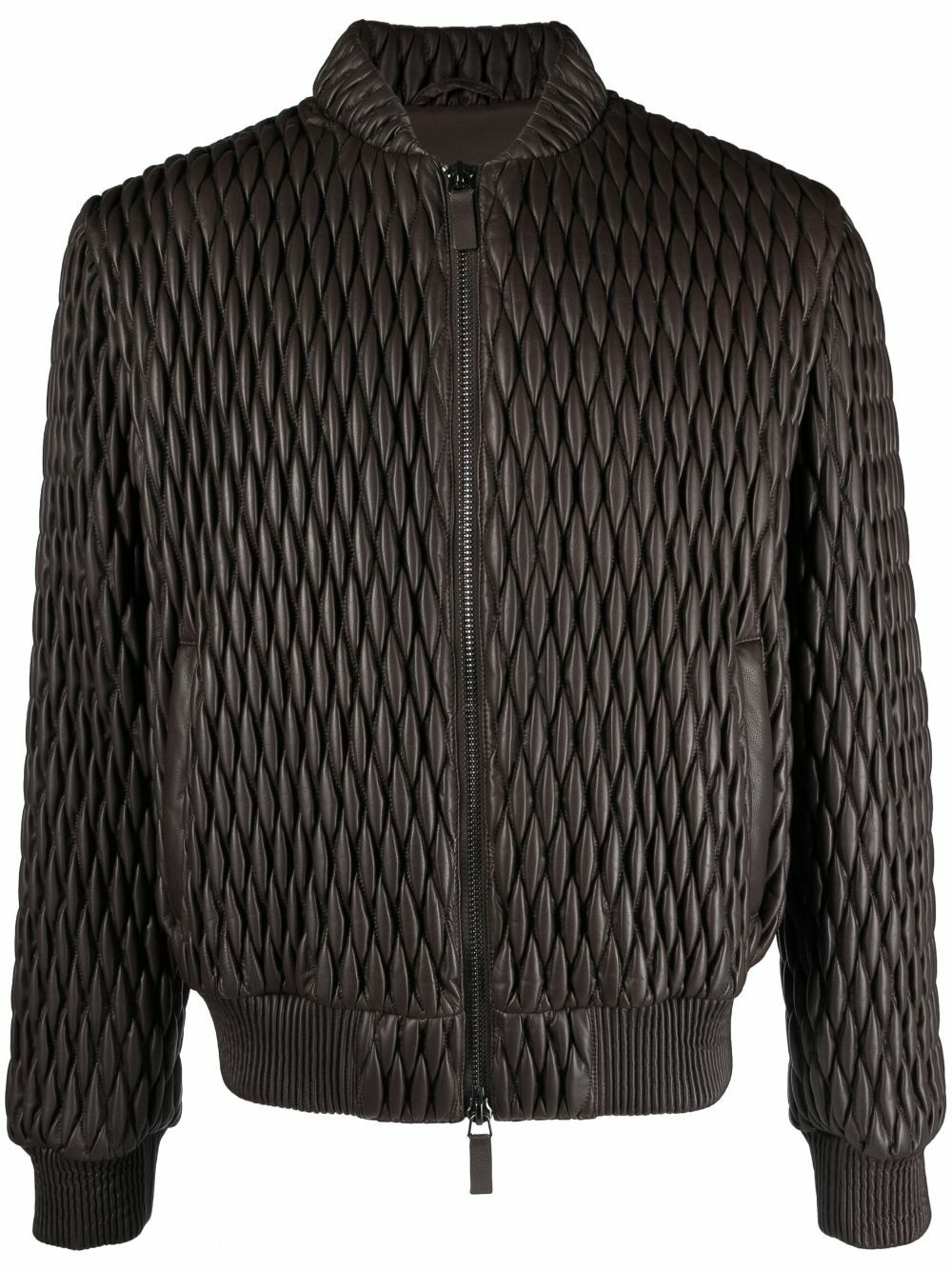 Photo: EMPORIO ARMANI - Quilted Leather Jacket