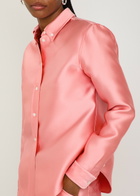 Calvin Klein Sophie Satin Shirt Pink