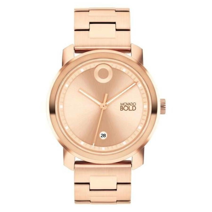 Photo: Movado Trend Propel Quartz Rose Gold Dial Ladies Watch 3600991