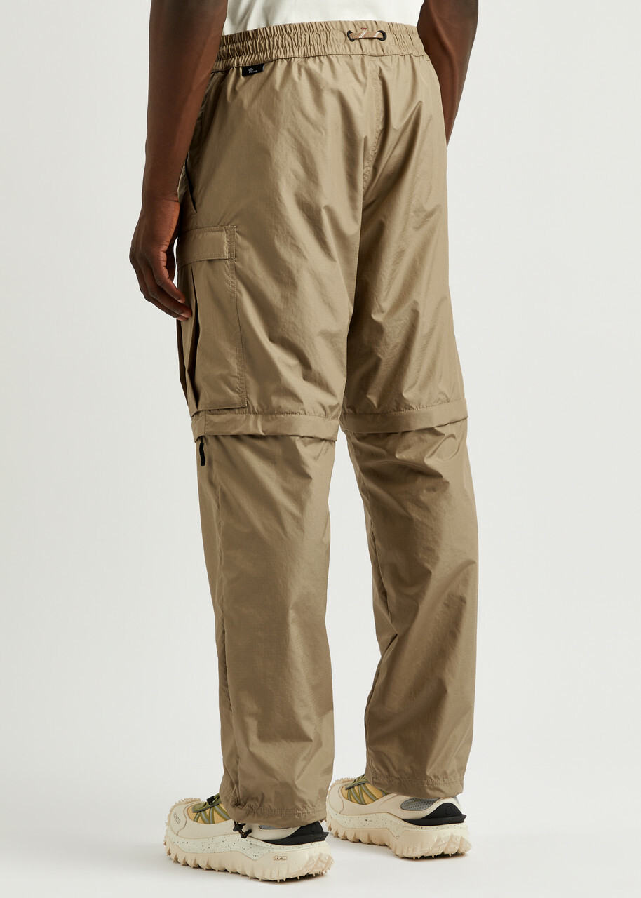 Moncler Grenoble Day-Namic Shell Cargo Trousers Beige