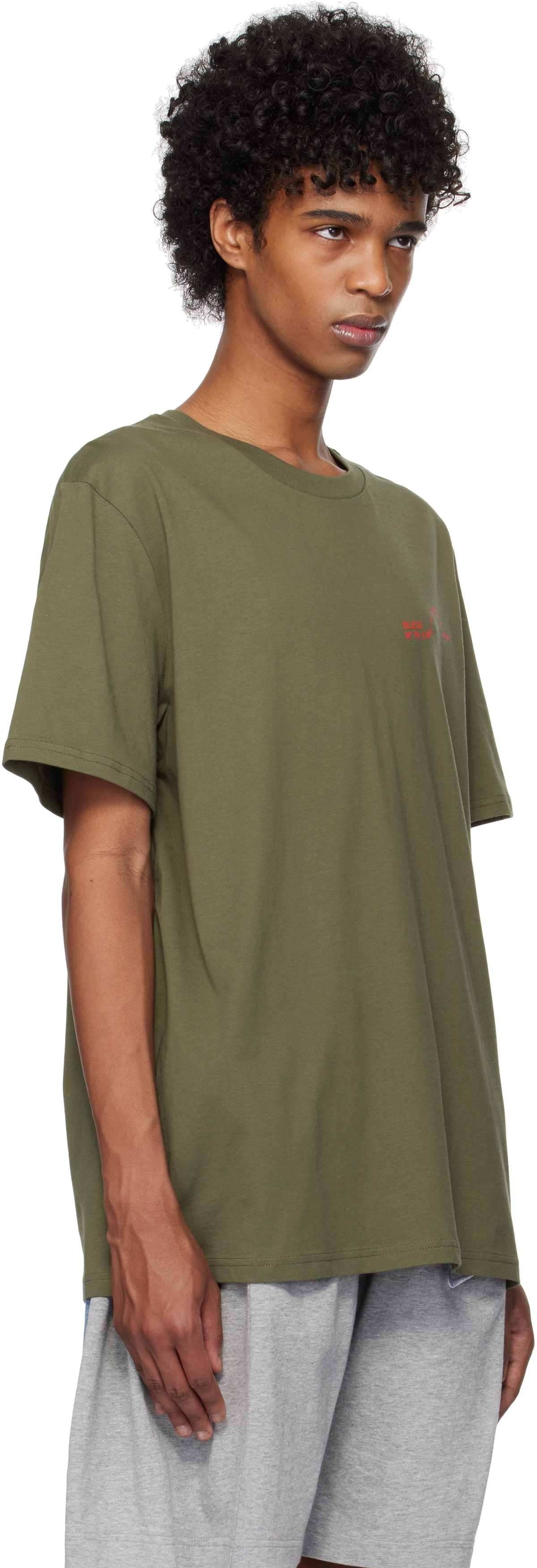 Bless Khaki N°79 Multicollection V T-shirt