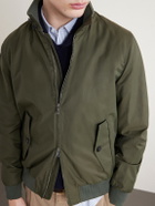 Slowear - Cotton-Blend Bomber Jacket - Green