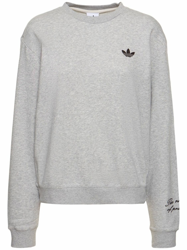 Photo: ADIDAS ORIGINALS Wales Bonner Crewneck Sweatshirt