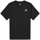 New Balance Men's Essentials Embroidered T-Shirt in Black
