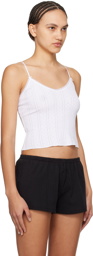 Cou Cou White 'The Long' Camisole