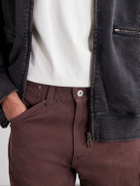 FrizmWORKS - Straight-Leg Cotton-Blend Trousers - Brown