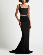 Rick Owens Womens Maxi skirt in Black