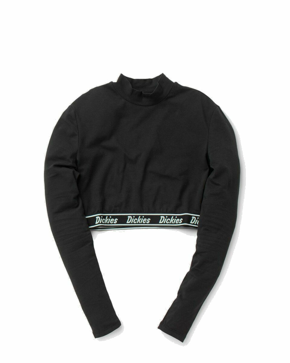 Photo: Dickies Wmns Petersburg Crop Longsleeve Black - Womens - Longsleeves