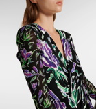 Diane von Furstenberg Vivianne floral jersey midi dress