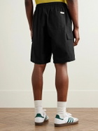 Noah - Cotton-Ripstop Drawstring Cargo Shorts - Black