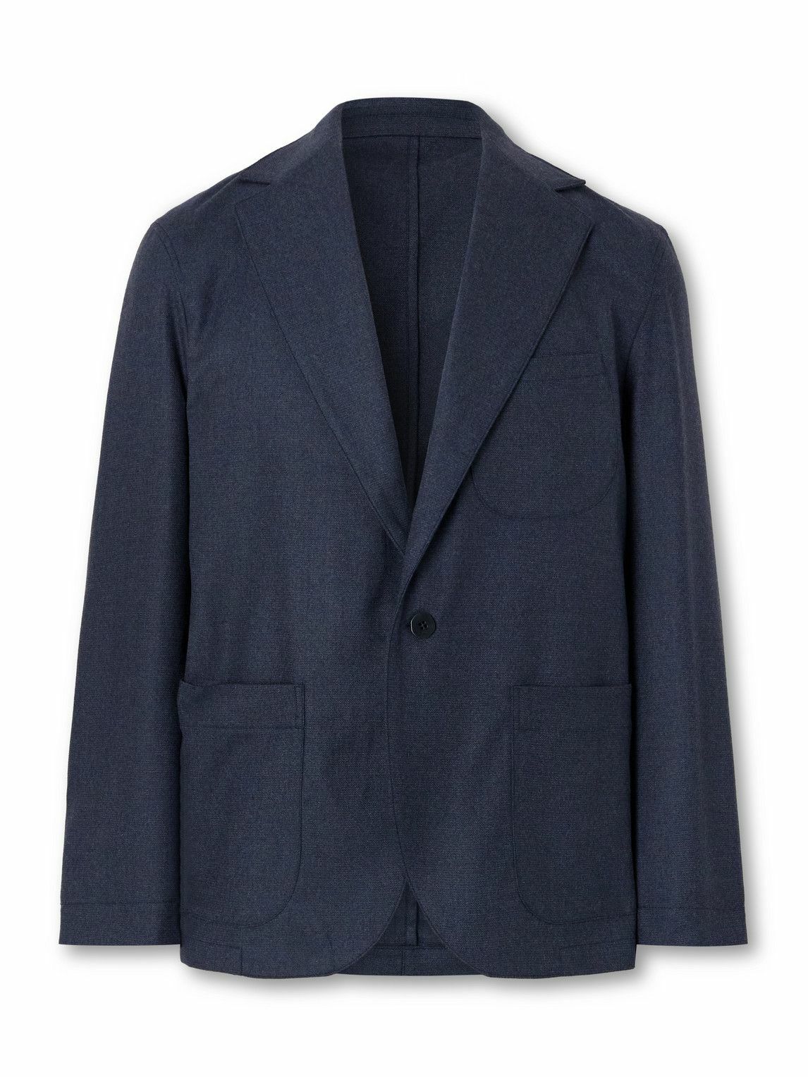 Stòffa - Wool-Flannel Suit Jacket - Blue