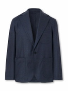 Stòffa - Wool-Flannel Suit Jacket - Blue