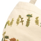 Story mfg. Women's Big Shop Tote in Ecru Natural Tech 