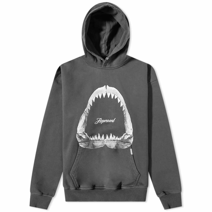 Photo: Represent Men's Shark Jaws Hoody in Vintage Grey