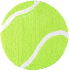 Rashelle Campbell SSENSE Exclusive Yellow Tennis Ball Rug